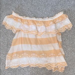 American Eagle off the shoulder top